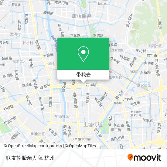 联友轮胎亲人店地图