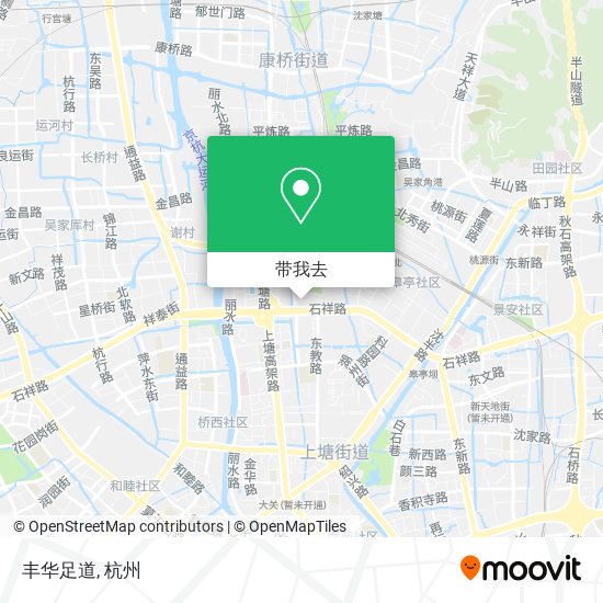 丰华足道地图