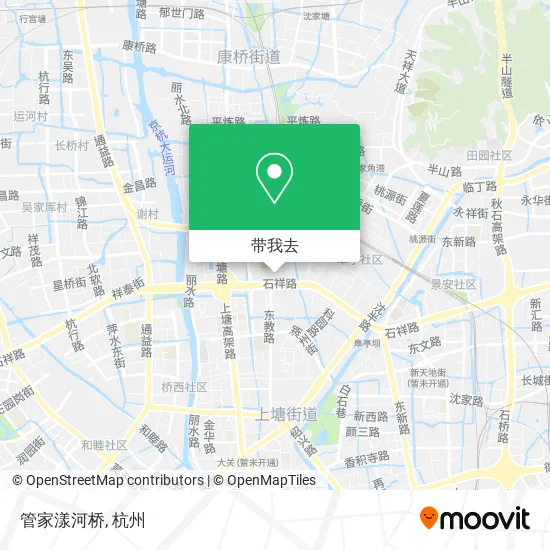 管家漾河桥地图
