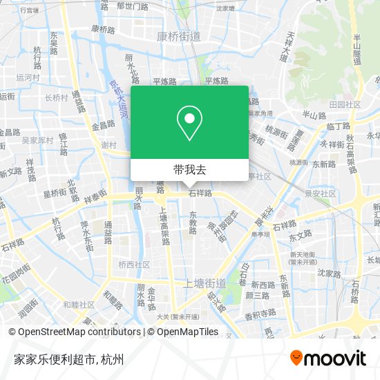 家家乐便利超市地图