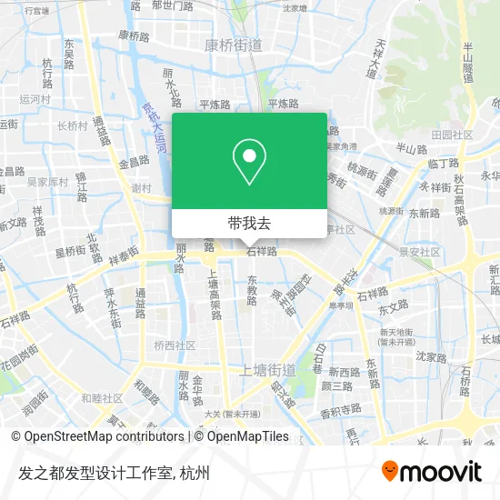 发之都发型设计工作室地图