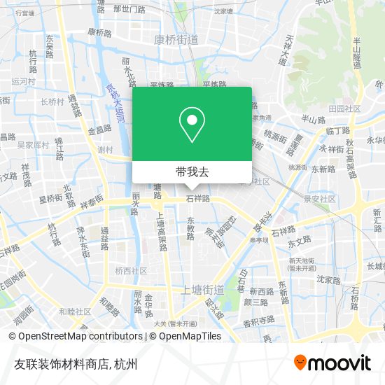 友联装饰材料商店地图