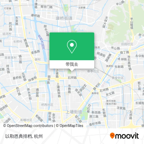 以勒恩典排档地图