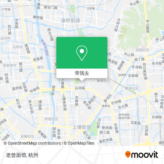 老曾面馆地图