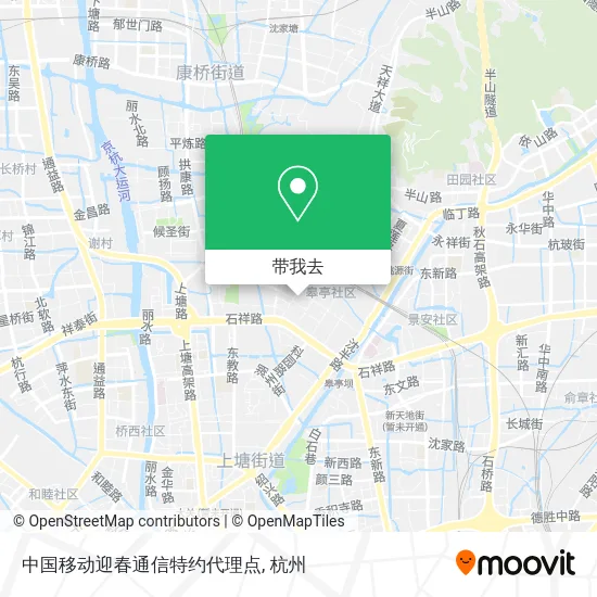 中国移动迎春通信特约代理点地图
