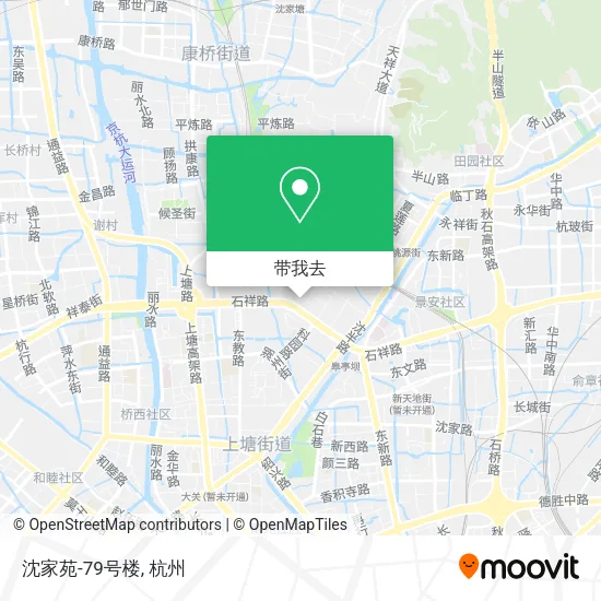 沈家苑-79号楼地图