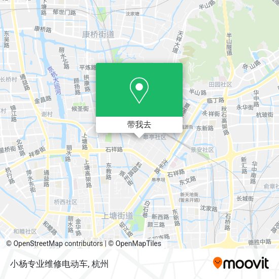 小杨专业维修电动车地图