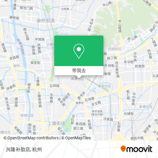 兴隆补胎店地图