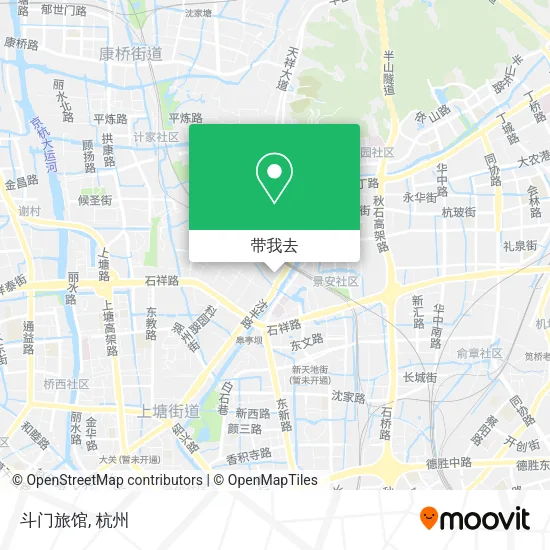 斗门旅馆地图