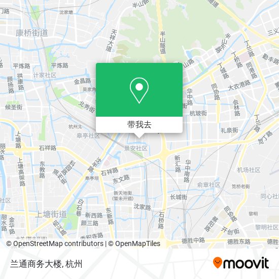 兰通商务大楼地图