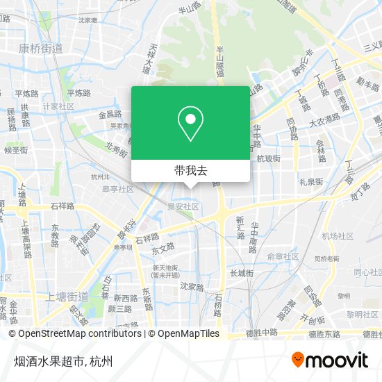 烟酒水果超市地图