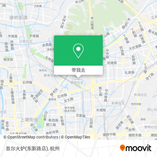首尔火炉(东新路店)地图