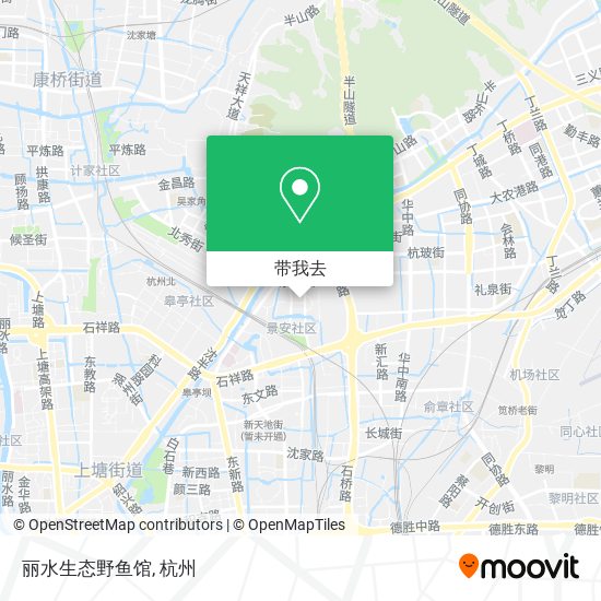 丽水生态野鱼馆地图