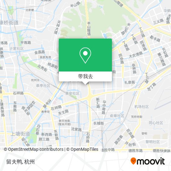 留夫鸭地图
