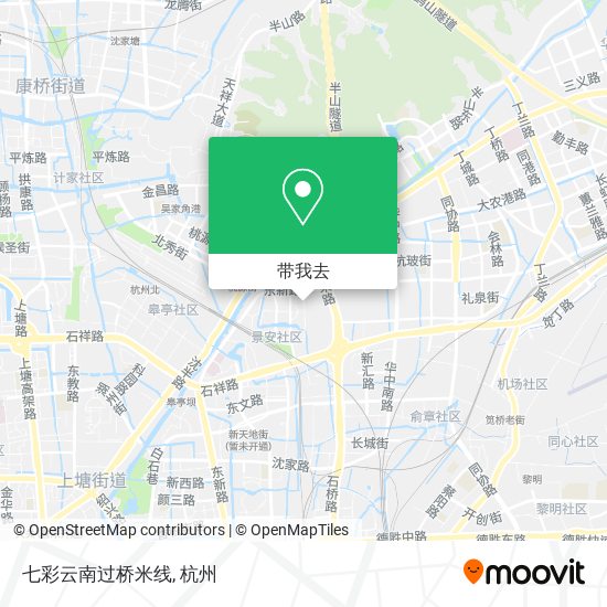 七彩云南过桥米线地图