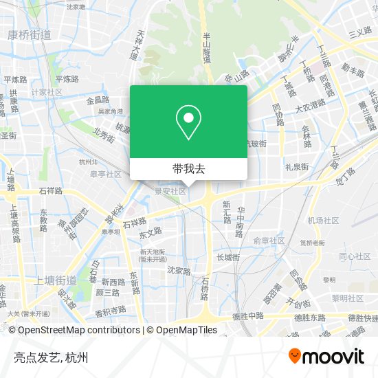亮点发艺地图