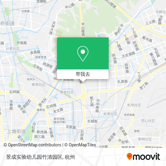 景成实验幼儿园竹清园区地图