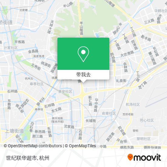 世纪联华超市地图