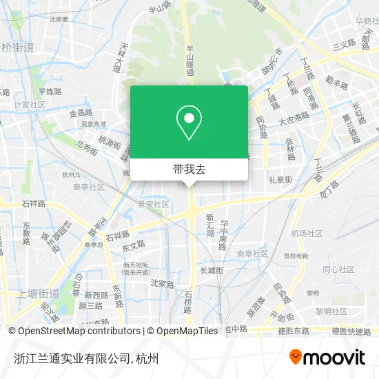 浙江兰通实业有限公司地图