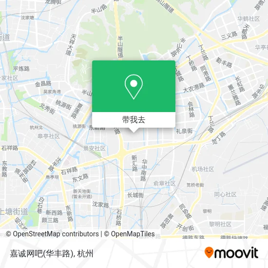 嘉诚网吧(华丰路)地图