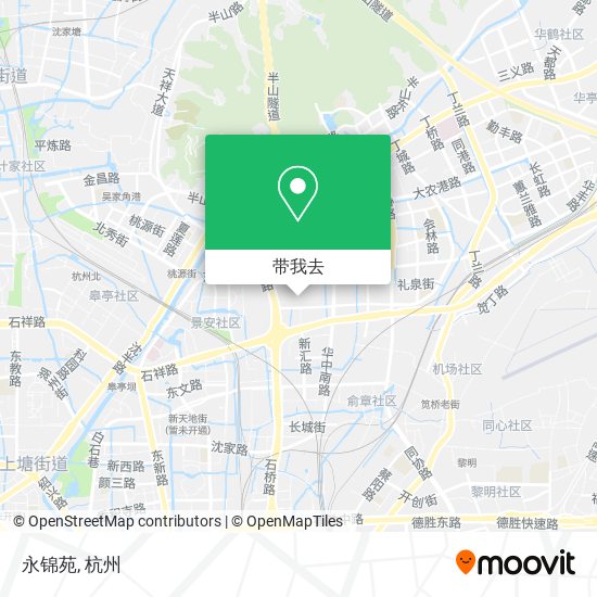 永锦苑地图