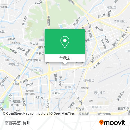 南都美艺地图