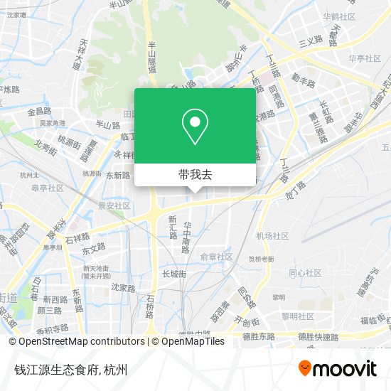 钱江源生态食府地图