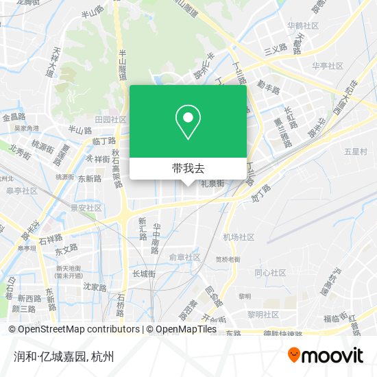 润和·亿城嘉园地图