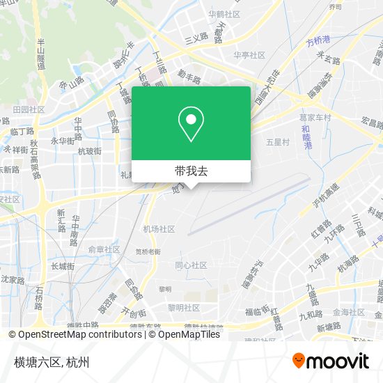横塘六区地图