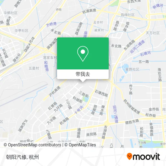 朝阳汽修地图