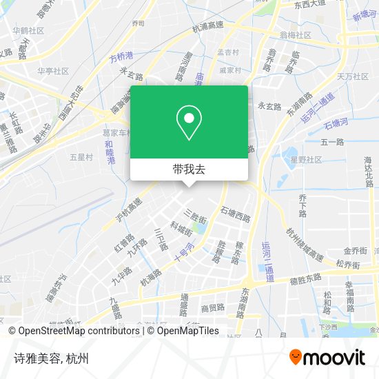诗雅美容地图