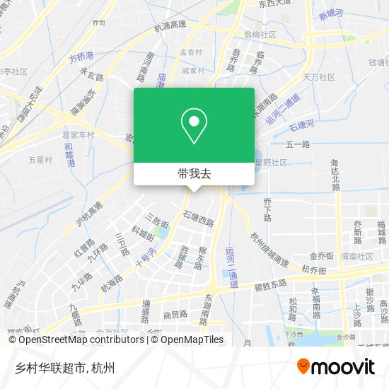 乡村华联超市地图