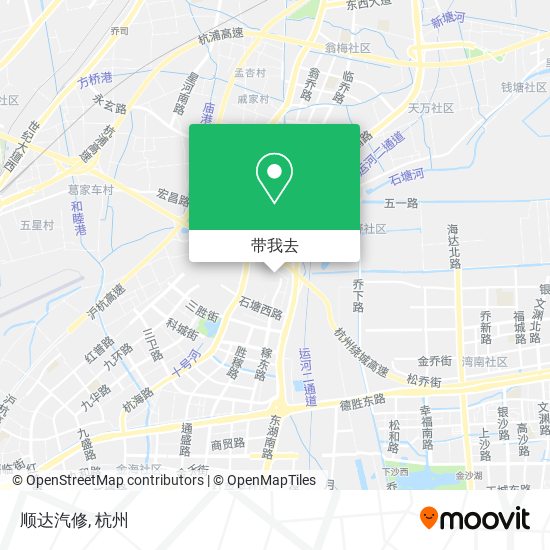 顺达汽修地图