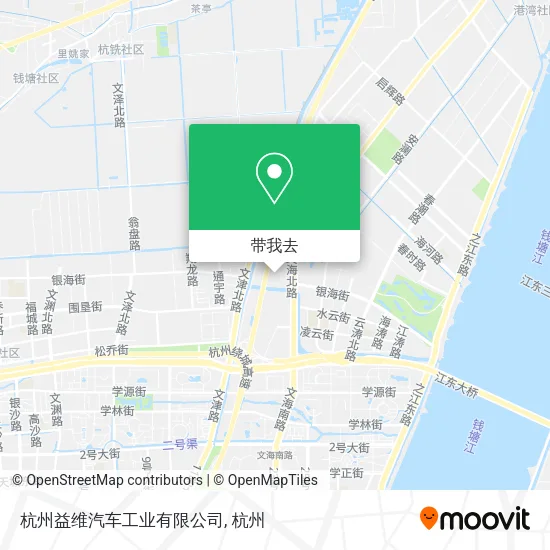 杭州益维汽车工业有限公司地图