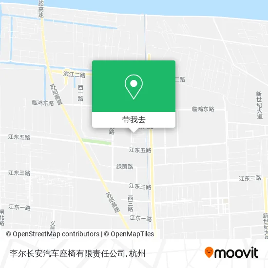 李尔长安汽车座椅有限责任公司地图