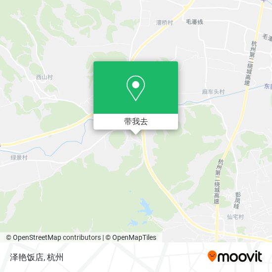 泽艳饭店地图
