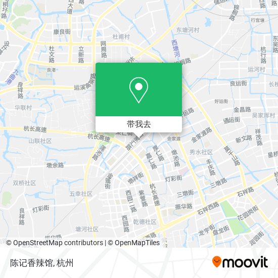 陈记香辣馆地图