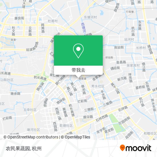 农民果蔬园地图