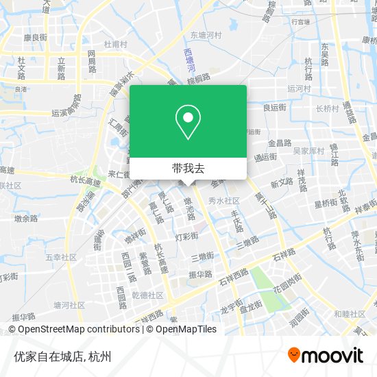 优家自在城店地图