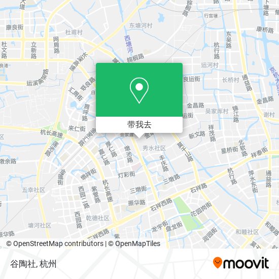 谷陶社地图
