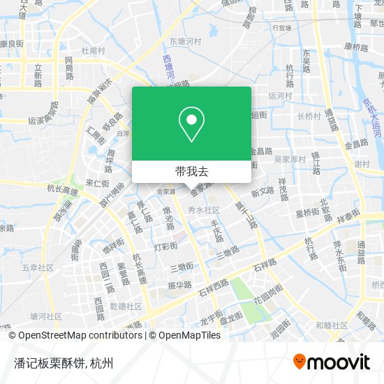 潘记板栗酥饼地图