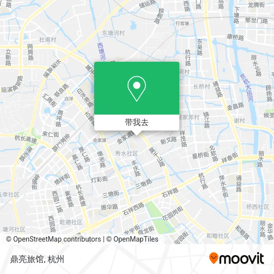 鼎亮旅馆地图