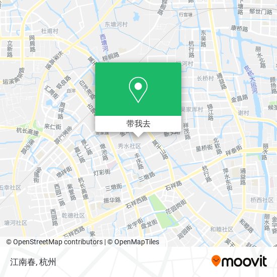 江南春地图