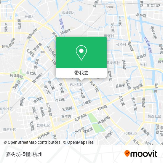 嘉树坊-5幢地图