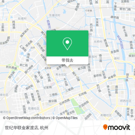 世纪华联金家渡店地图