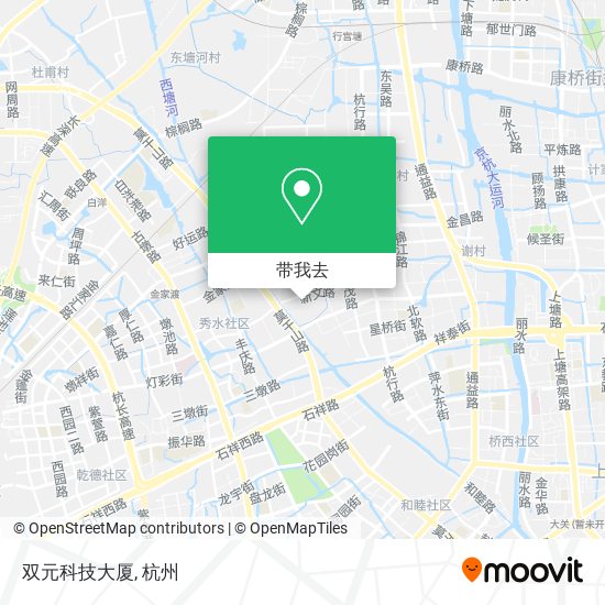 双元科技大厦地图