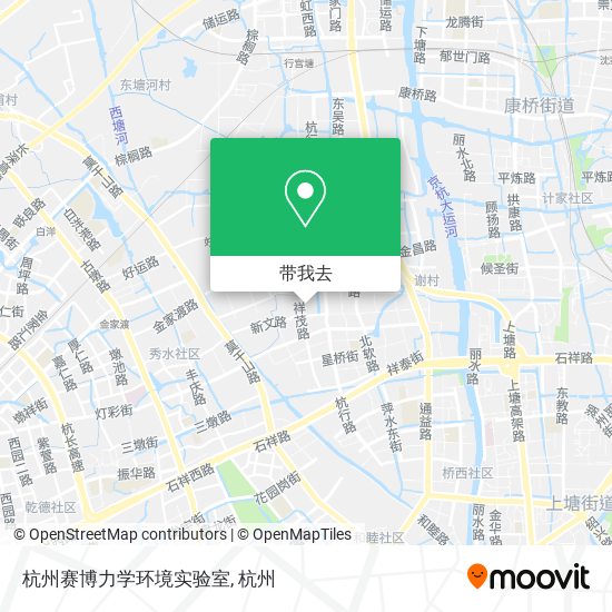杭州赛博力学环境实验室地图