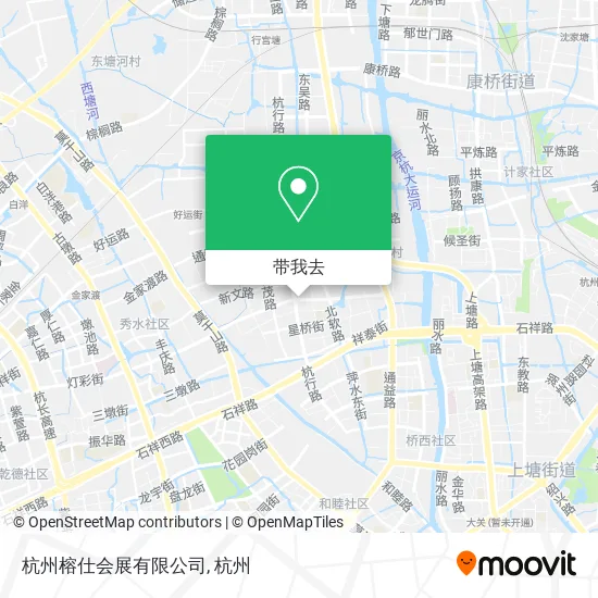 杭州榕仕会展有限公司地图