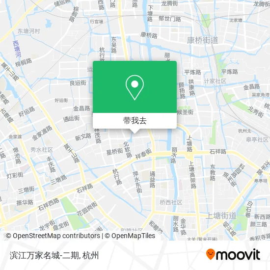 滨江万家名城-二期地图