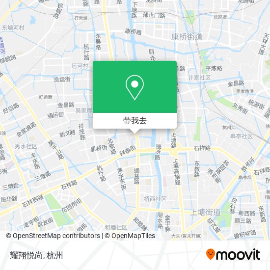 耀翔悦尚地图